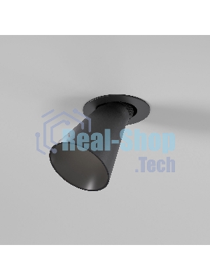 25097/LED 8W 4000K / светильник встраиваемый светодиодный / черный