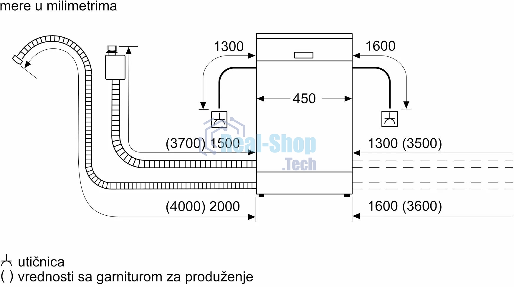 Встраиваемая посудомоечная машина Bosch SPV6ZMX17E, серебристый, 44.8 см, 10 компл., 43 дБ, класс A+++