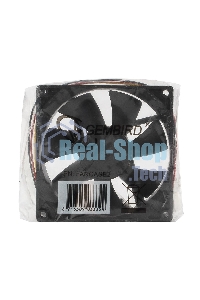 Вентилятор для корпуса Gembird FANCASE2 черный, 90 мм, 2500 об/мин, 26 дБ, 3 pin