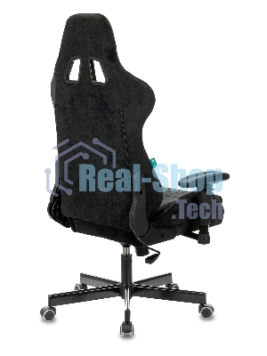 Кресло Бюрократ VIKING KNIGHT LT20 FABRIC черный, ткань, 120 кг, механизм качания