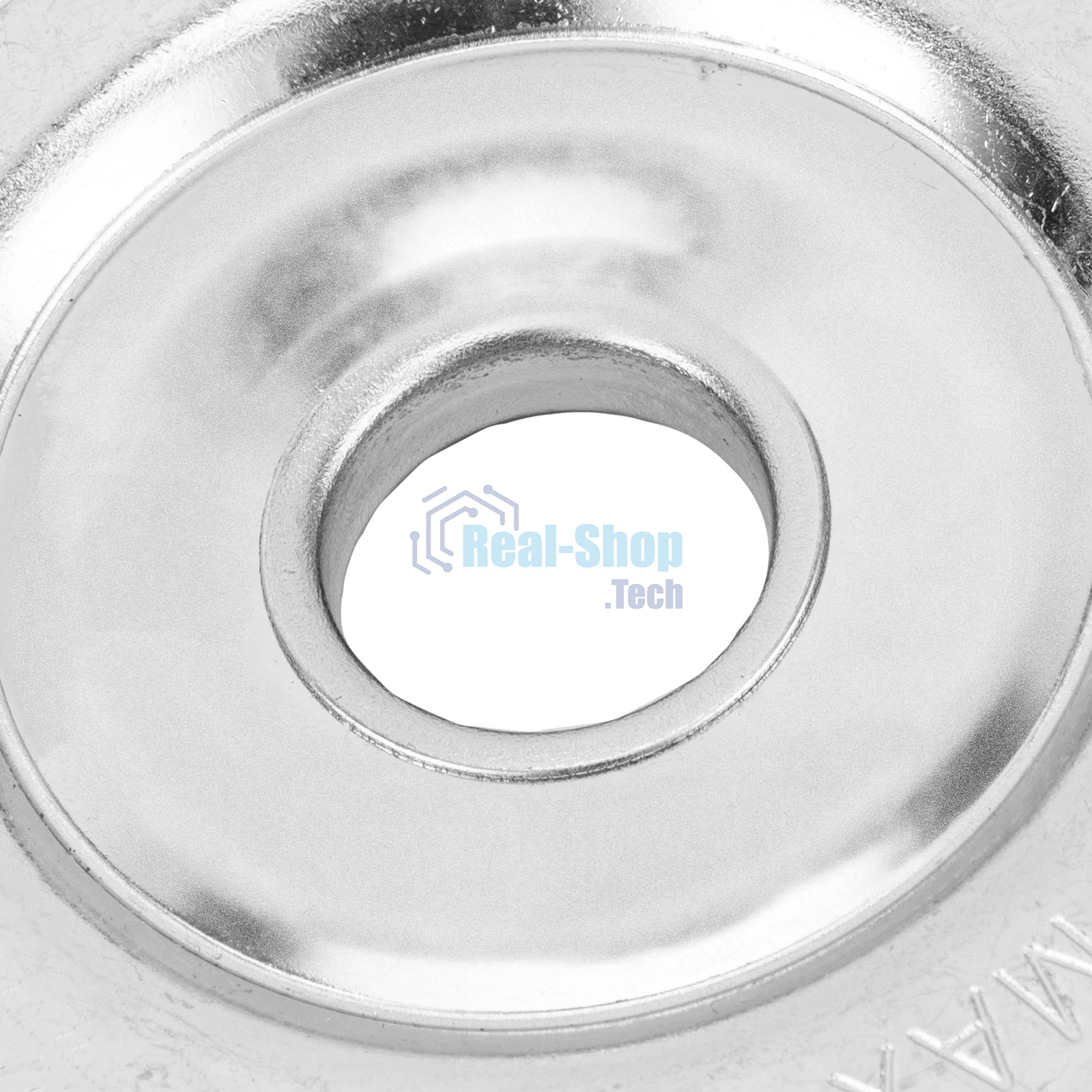 Щетка для УШМ Сибртех, 200 мм, посадка 22,2 мм, плоская, витая проволока