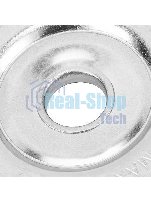 Щетка для УШМ Сибртех, 200 мм, посадка 22,2 мм, плоская, витая проволока