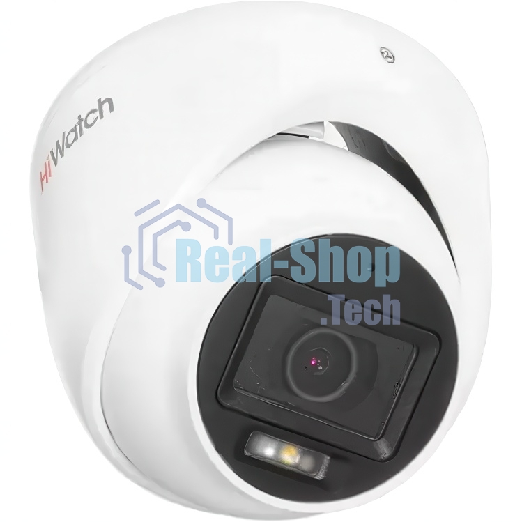 Камера видеонаблюдения аналоговая HiWatch DS-T203A(B) (3.6мм) 3.6-3.6мм HD-TVI цв. корп.:белый