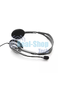 Гарнитура проводная Logitech Headset H110 grey (981-000472/981-000271)