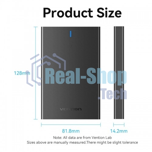 Внешний корпус Vention для HDD/SSD 2.5