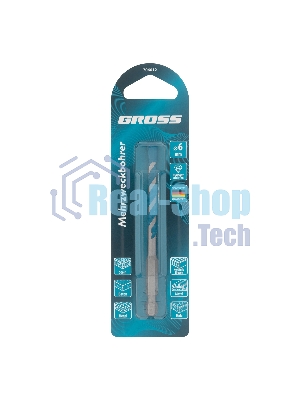 Сверло универсальное Gross Multipurpose PRO, 6-гр. хвостовик, 6мм