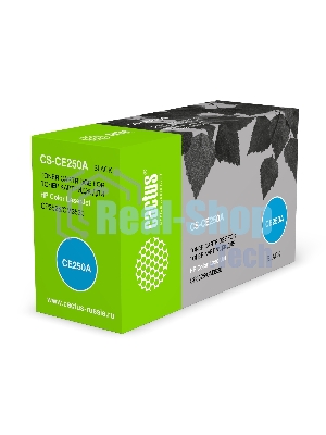 Картридж лазерный Cactus CS-CE250A черный (5000 стр.) для HP Сolor LaserJet CP3525/CM3530
