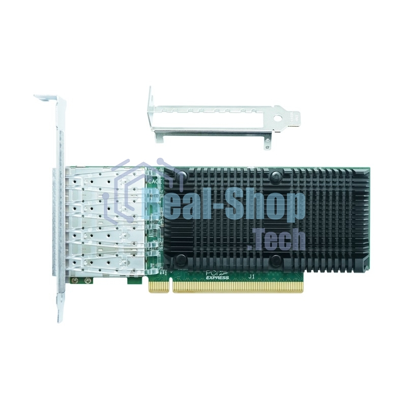 Сетевая карта LR-Link LRES1023PF-4SFP28 PCIe 4.0 x16, Intel E810, 4*SFP28 10/25G NIC Card (303738)