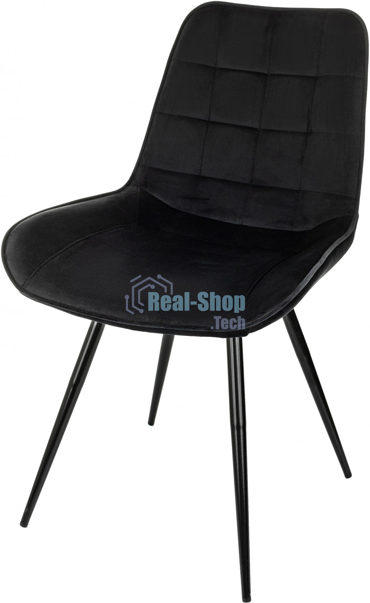 Стул для дома Бюрократ CH-K2_4 комплект 4шт черный Holland 75 металл черный на ножках (CH-K2_1/HL75_4)