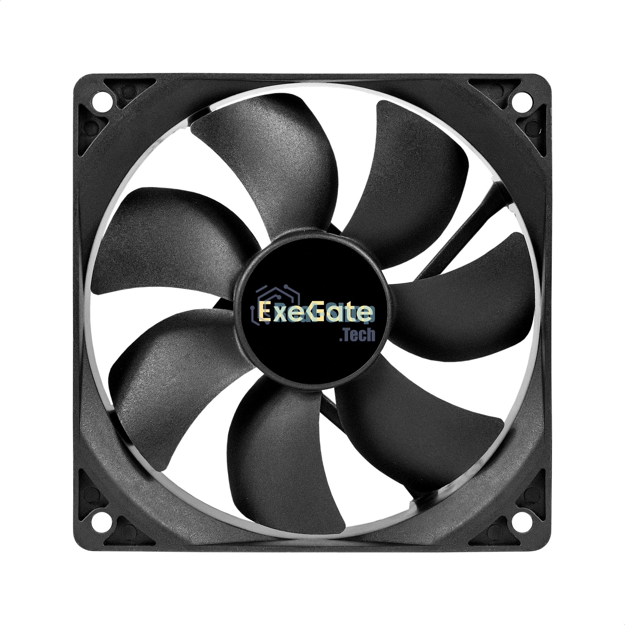 Вентилятор 12В DC ExeGate ExtraSilent ES12025S2P (120x120x25 мм, Sleeve bearing (подшипник скольжения), 2pin, 1300RPM, 22dBA)