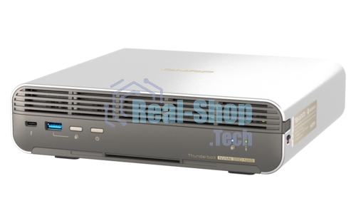 Сетевое хранилище без дисков SMB QNAP TBS-h574TX-i3-12G 5-bay E1.S or M.2 2280 PCIe NVMe, Intel Core i3-1320PE 8C(4P+4E)/12T up to 4.50GHz, 12 GB RAM, 1 x 10 GBASE-T, 2xUSB 3.2 Gen 1 port, 1xUSB 2.0 port, HDMI Output