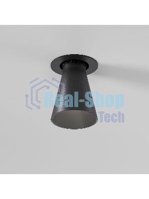 25097/LED 8W 4000K / светильник встраиваемый светодиодный / черный