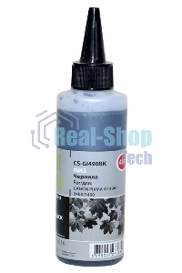 Чернила Cactus CS-GI490BK черный 100мл для Canon Pixma G1400/G2400/G3400