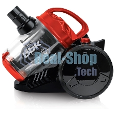 Пылесос BBK BV1503 черный/красный, 320/2000 Вт, уборка сухая, пылесборник контейнер, 2.5 л