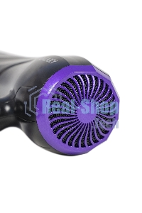 Фен для волос Galaxy Line GL 4332, черный, 2000 Вт, 2 скорости потока воздуха, 3 температурных режима, функция 