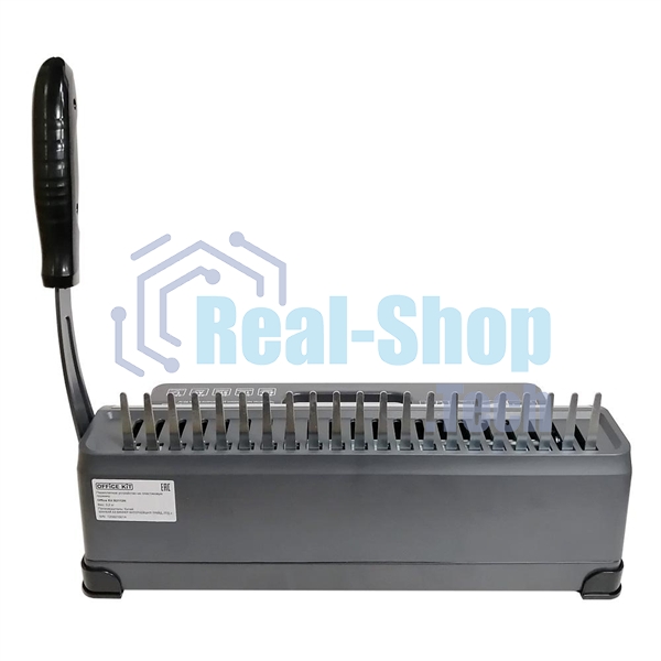 Переплетчик Office Kit B2112N A4/перф.12л.сшив/макс.450л./пластик.пруж. (4.5-51мм)