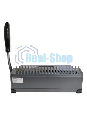 Переплетчик Office Kit B2112N A4/перф.12л.сшив/макс.450л./пластик.пруж. (4.5-51мм)