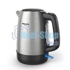 Чайник электрический Philips HD9350/90, 1,7 л, 2200 Вт, световой индикатор, функция автовыключения, индикатор уровня воды