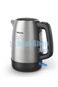 Чайник электрический Philips HD9350/90, 1,7 л, 2200 Вт, световой индикатор, функция автовыключения, индикатор уровня воды