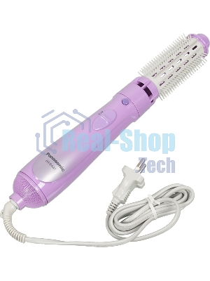 Фен-щётка Panasonic EH-KA42-V865 фиолетовый/серый, 600 Вт, 25/40 мм