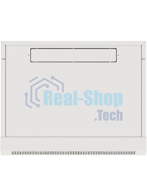 Шкаф коммутационный NTSS Премиум (NTSS-W12U6060GS-2) настенный 12U 600x600 мм пер. дв. стекл 60 кг серый IP20 сталь