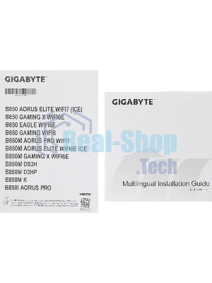 Материнская плата Gigabyte B850M GAMING X WIFI6E/WF6E, Socket AM5, AMD B850, 4xDDR5, 4xSATA, 2xM.2, 1xPCI-E 5.0 x16, 1xPCI-E 3.0 x4, 1xHDMI, 2xDP, 1x 2.5Gb LAN, 1xUSB-C 3.2 Gen 2, 1xUSB-A 3.2 Gen 2, 2xUSB-A 3.2 Gen 1, 4xUSB-A 2.0, 3x3.5 мм, 7.1, Micro-ATX