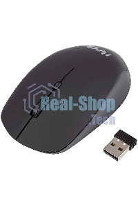 Мышь беспроводная HIPER HOMW-091 черный, 1600 dpi, радиоканал, USB, кнопки - 4