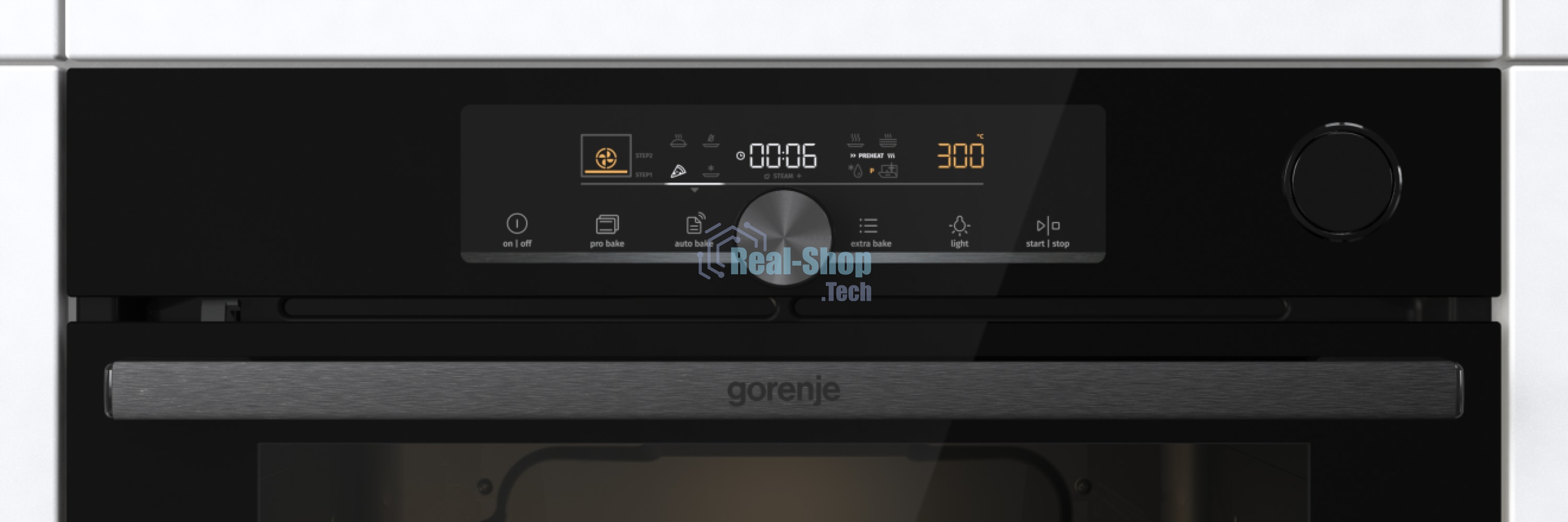 Духовой шкаф Электрический Gorenje BPSA6747A08BG черный