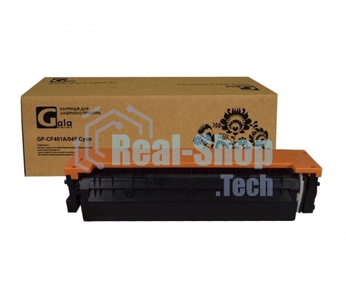 Картридж лазерный GalaPrint GP-CF401A (№201A) для принтеров HP Color LaserJet Pro CM252/CM252dw/CM252n/CM274/CM274n/CM277/CM277dw/CM277n Голубой 1400 копий