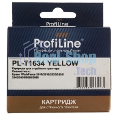Картридж струйный ProfiLine PL-T1634 для принтеров Epson WorkForce 2010/2510/2520/2530/2540/2630/2650/2660 с чернилами Yellow