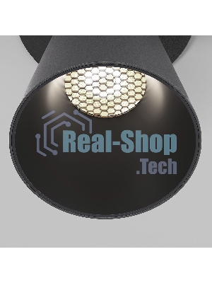 25097/LED 8W 4000K / светильник встраиваемый светодиодный / черный