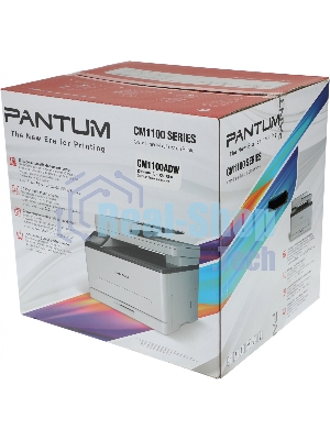 МФУ лазерное Pantum CM1100ADW, A4, цветной, печ. до 18 стр/мин., скан. до 18 стр/мин., 600 x 1200 dpi (печать) 300x300dpi (скан.), USB, RJ-45, Wi-Fi