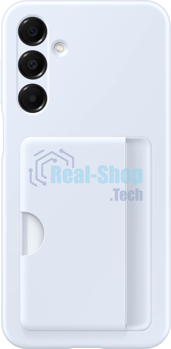 Чехол (клип-кейс) Samsung для Samsung Galaxy A16 Card Slot Case A16 синий (EF-OA166TLEGRU)
