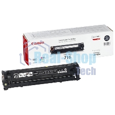 Картридж лазерный Canon Cartridge 716BK (1980B002) черный (2300 стр.) для Canon LBP-5050/5050N