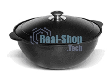 Казан литой КУКМОР К35а с крышкой 3,5л 3,5л с крышкой