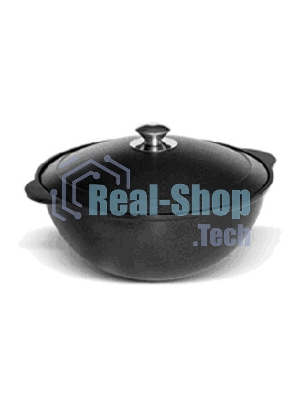 Казан литой КУКМОР К35а с крышкой 3,5л 3,5л с крышкой