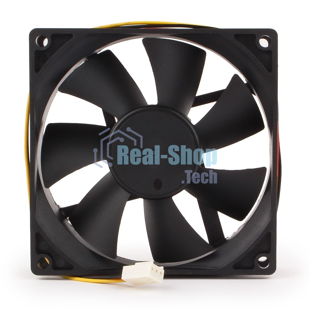 Вентилятор для корпуса Gembird FANCASE2/BALL черный, 90 мм, 2500 об/мин, 26 дБ, 3 pin