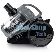 Пылесос BBK BV1503 (черный/темно-серый), 2000Вт, без мешка, объем контейнера для пыли 2,5л, мощность 320 Вт