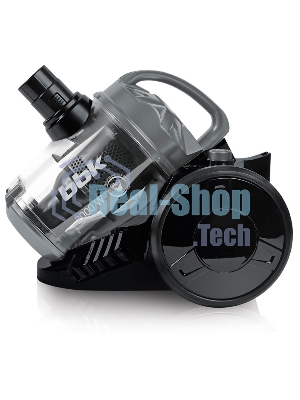 Пылесос BBK BV1503 (черный/темно-серый), 2000Вт, без мешка, объем контейнера для пыли 2,5л, мощность 320 Вт