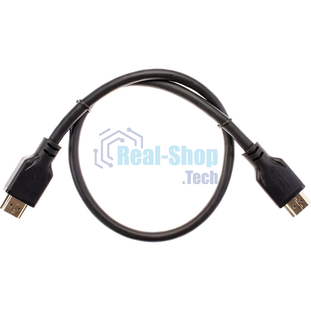 Кабель HDMI 19M/M,ver. 2.1, 8K@60 Hz 0.5m Telecom/VCOM TCG255-0.5M