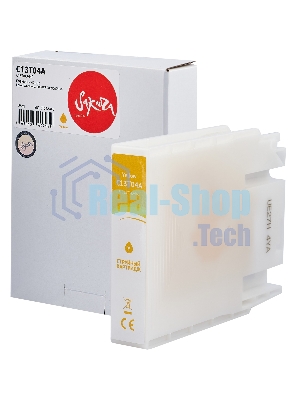 Картридж струйный Sakura C13T04A440 (C13T04A Y) для Epson, желтый, 85 мл., 8000 к.