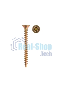 Саморез универсальный Kranz 3х30, желтый цинк, пакет (1000 шт/уп)