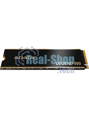 Накопитель SSD ADATA LEGEND 900, 512Gb, PCIe 4.0 x4, M.2 2280, NVMe, R/W 6200/2300, с радиатором