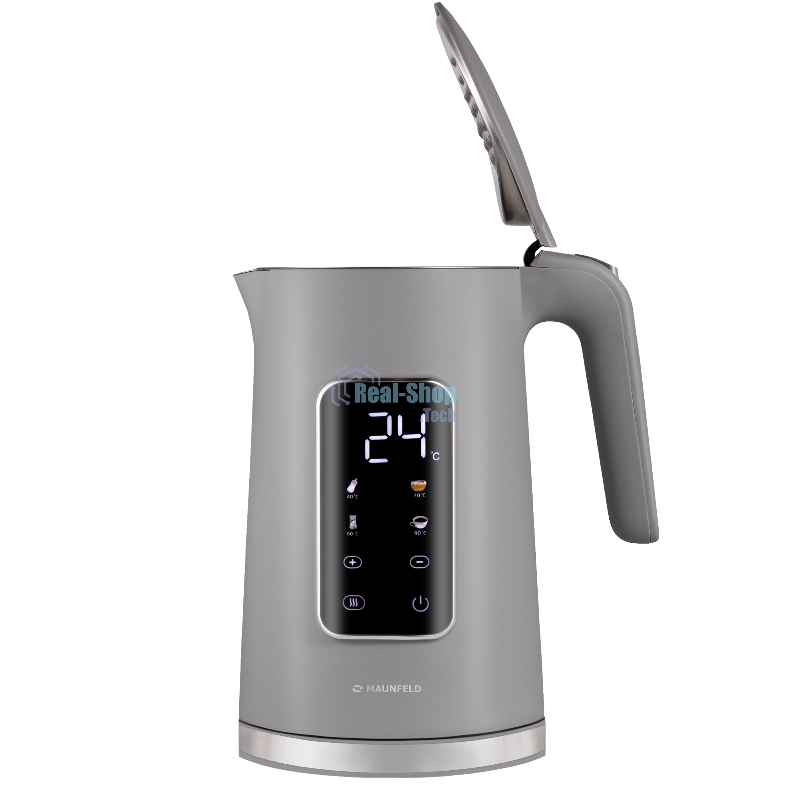 Чайник электрический Maunfeld MGK-635DGR серый, 1,7 л, 2200 Вт