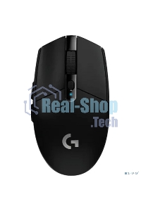 Мышь беспроводная Logitech G304 Lightspeed черный, 12000 dpi, радиоканал, USB, кнопки - 6
