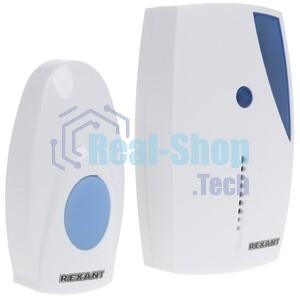 Звонок дверной беспроводной Rexant кнопка IP 44 RX-3