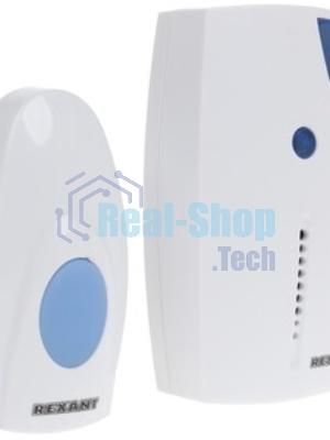 Звонок дверной беспроводной Rexant кнопка IP 44 RX-3