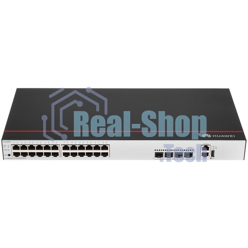 Коммутатор HUAWEI S310-24T4X (L2+, 24*10/100/1000BASE-T ports, 4*10GE SFP+ ports, built-in AC power)