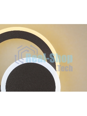 Настенный светодиодный светильник FA561 CF/S кофе/песок LED 3000K/6400K 24W 200*200*60