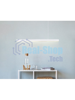 Трековый однофазный подвесной светодиодный светильник Ambrella light GL6782 WH белый LED 24W 3000K 600*22*1025